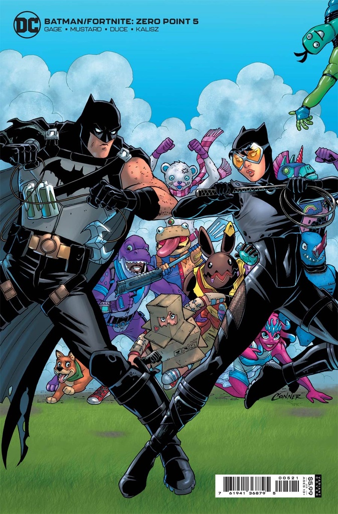 Batman/Fortnite: Zero Point #5 (Amanda Conner Card Stock Variant)