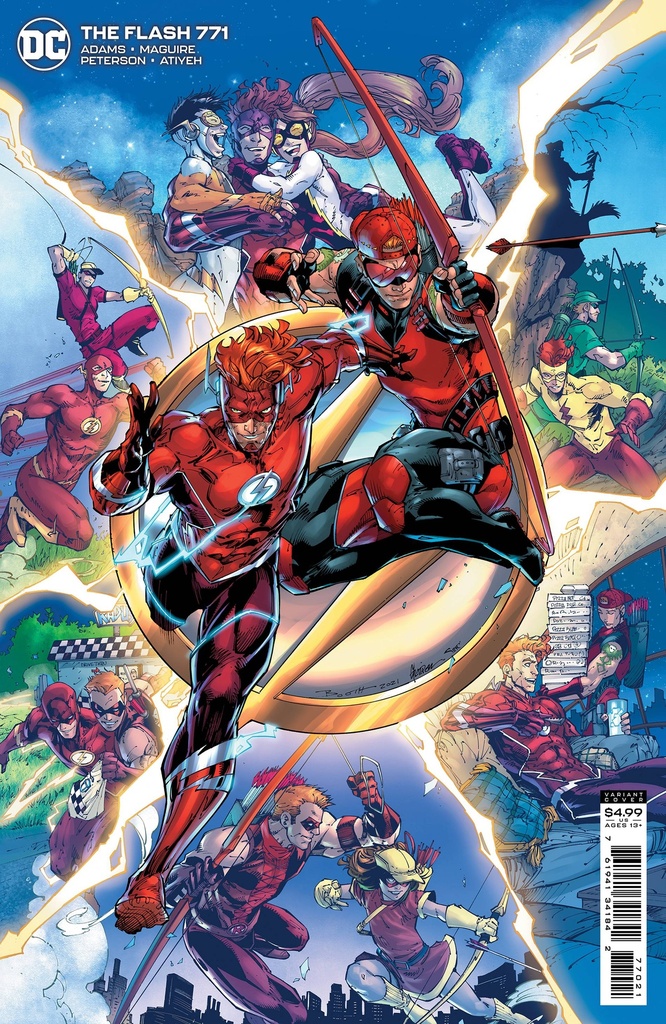 Flash #771 (Brett Booth Card Stock Variant)