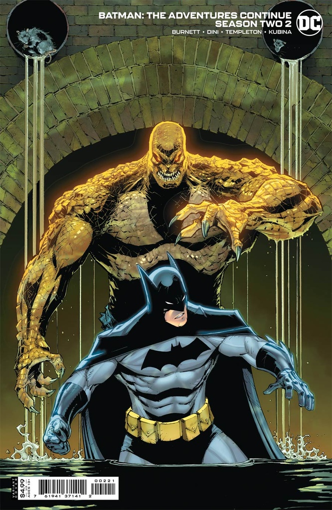 Batman: The Adventures Continue: Season Two #2 (Max Dunbar Card Stock Variant)