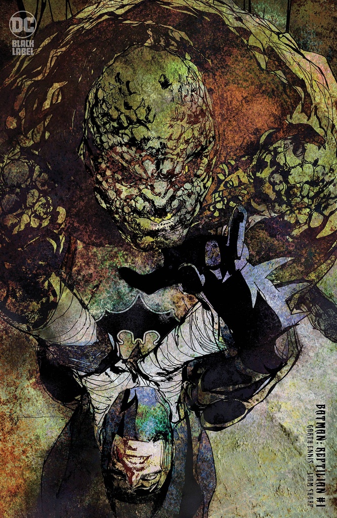 Batman: Reptilian #1 (1:25 Bill Sienkiewicz Variant)