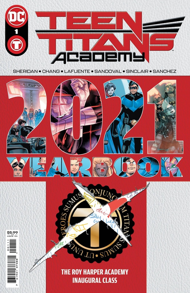 Teen Titans Academy: 2021 Yearbook #1