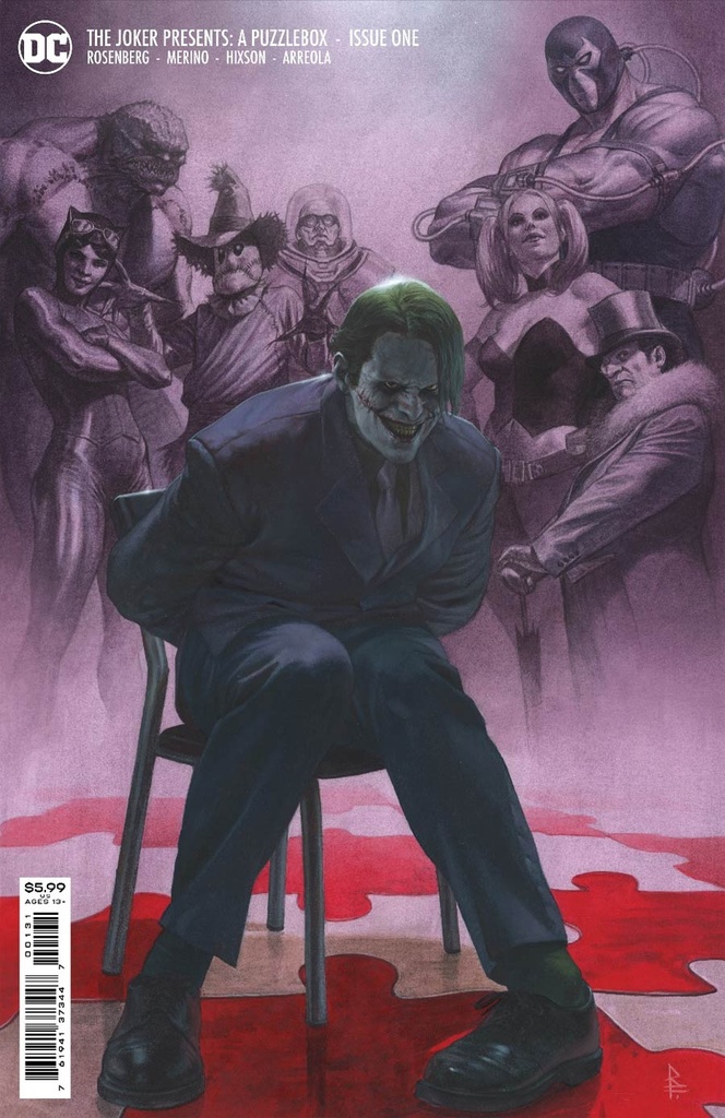 The Joker Presents: A Puzzlebox #1 of 7 (Riccardo Federici Card Stock Variant)