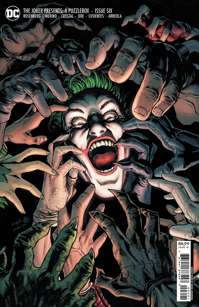 The Joker Presents: A Puzzlebox #6 of 7 (Miguel Mendonca Card Stock Variant)