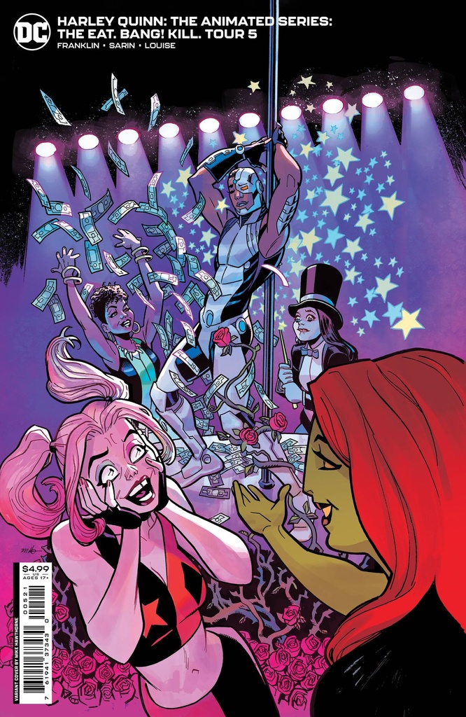 Harley Quinn: The Animated Series - The Eat. Bang! Kill. Tour #5 of 6 (Cover B Mike Hawthorne Card Stock Cover)