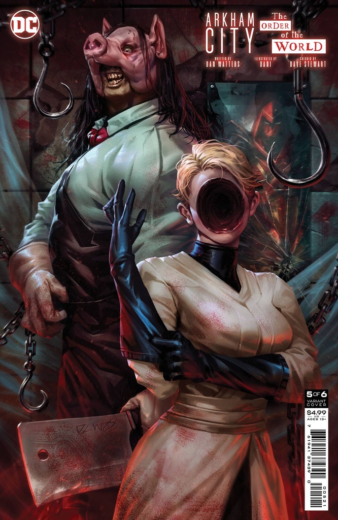 Arkham City: The Order of the World #5 of 6 (Cover B Card Stock Variant)