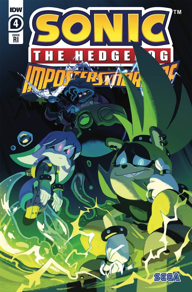 Sonic the Hedgehog: Imposter Syndrome #4 of 4 (1:10 Nathalie Fourdraine Variant)