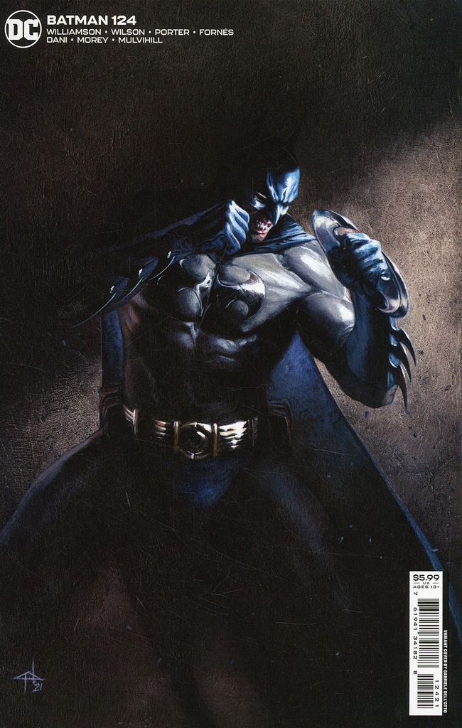 Batman #124 (Cover B Gabriele Dell'Otto Card Stock Variant)