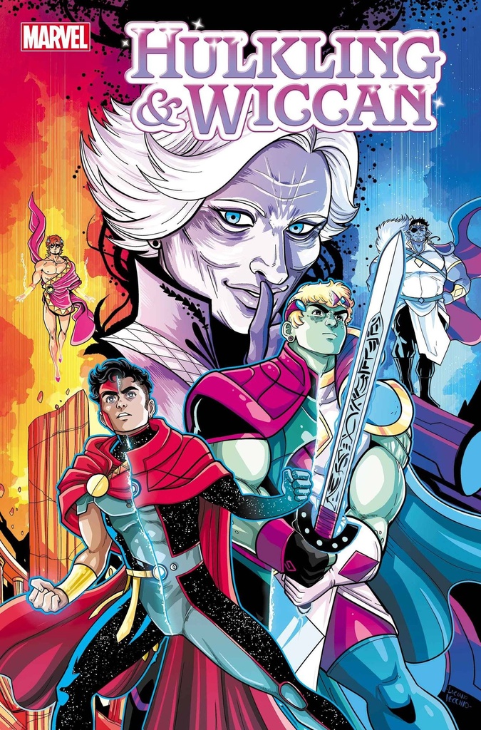Hulkling & Wiccan #1 (Luciano Vecchio Variant)