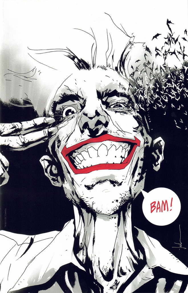 Joker: Year Of The Villain #1 (Retailer Exclusive Jock B&W Variant)