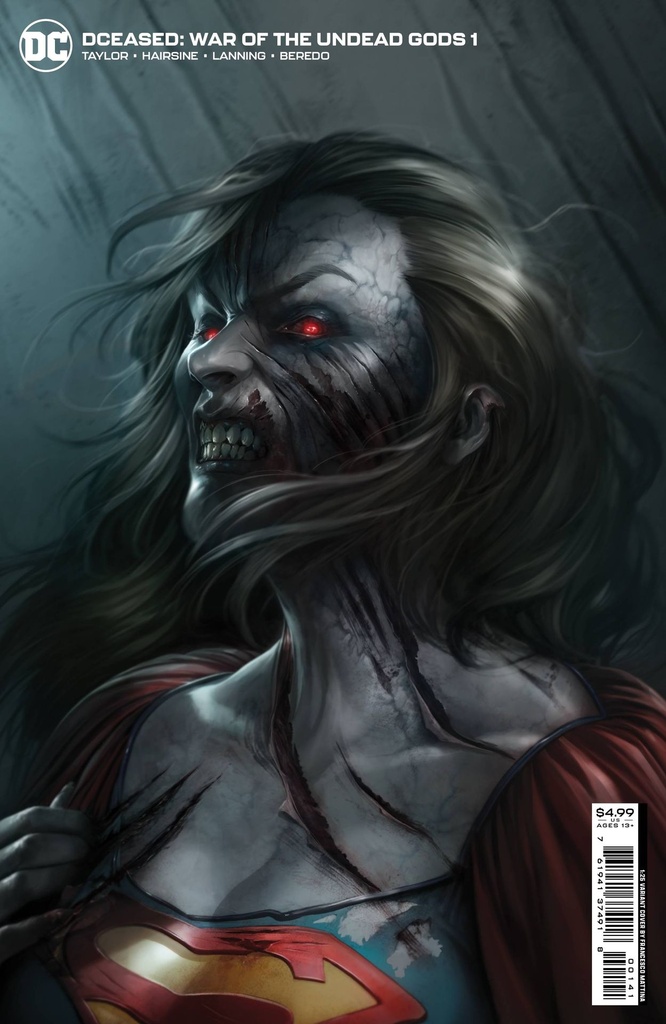 DCeased: War of the Undead Gods #1 (1:25 Francesco Mattina Card Stock Variant)