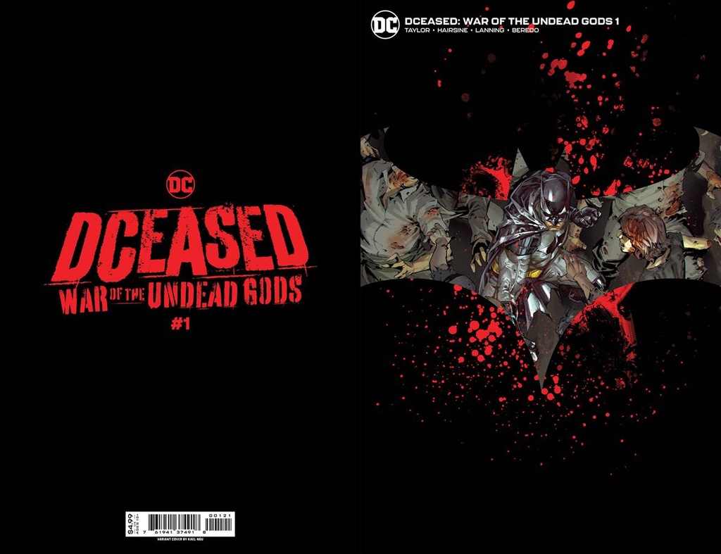 DCeased: War of the Undead Gods #1 (Cover B Kael Ngu Acetate Card Stock Variant)