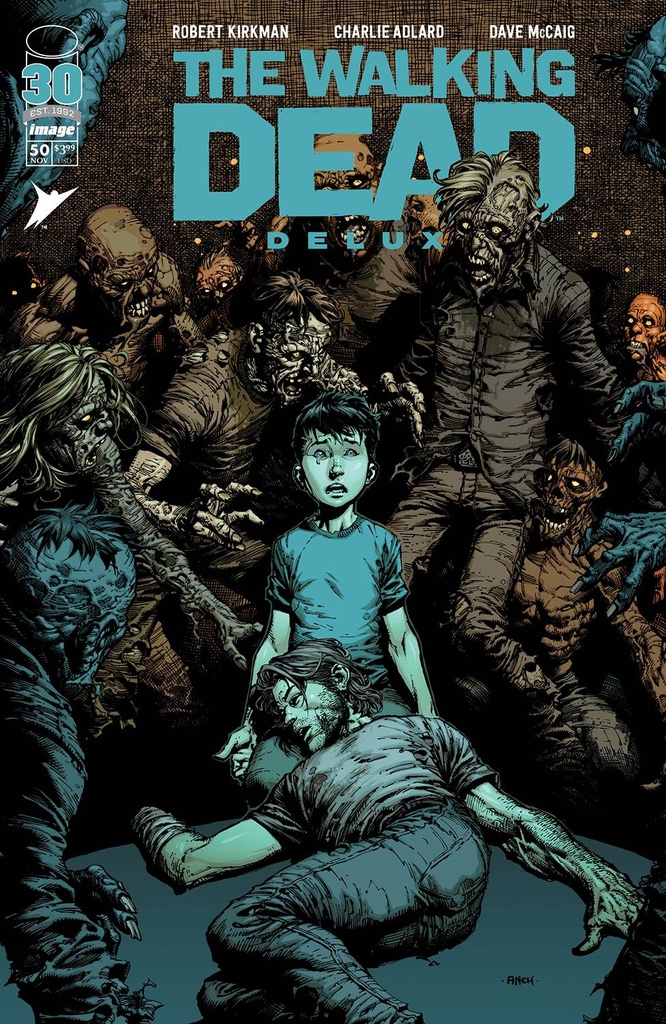 The Walking Dead: Deluxe #50 (Cover A David Finch & Dave McCaig)