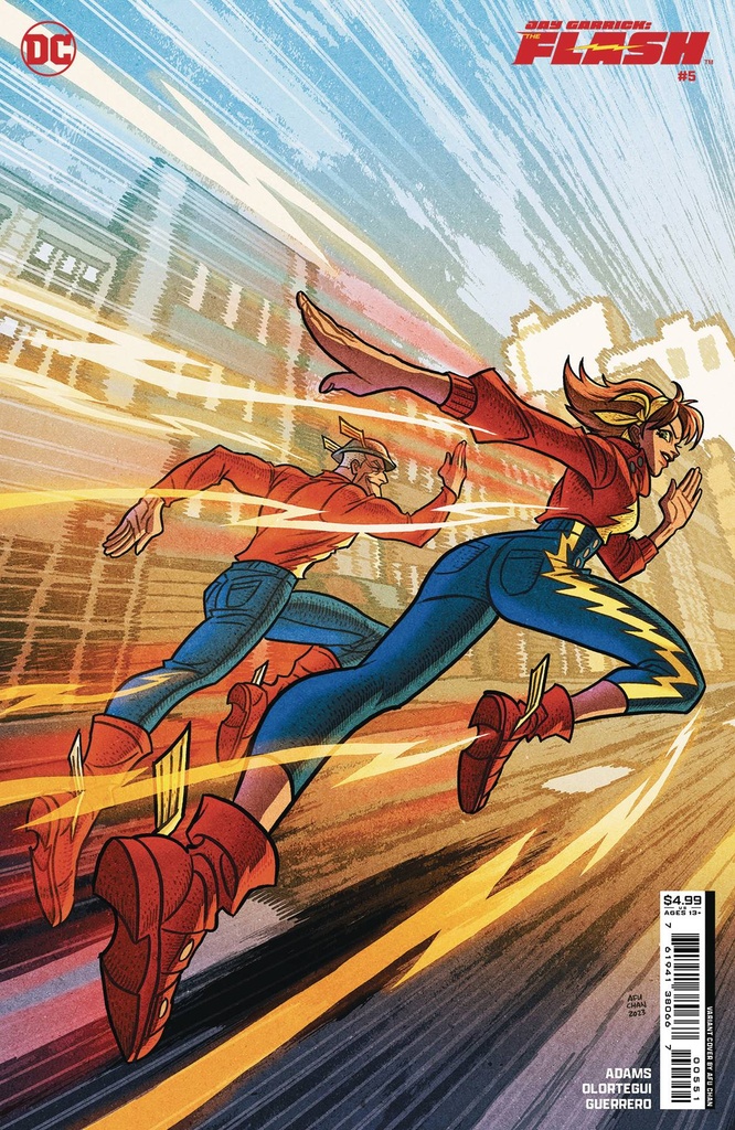 Jay Garrick: The Flash #5 of 6 (Cover C Afu Chan Card Stock Variant)