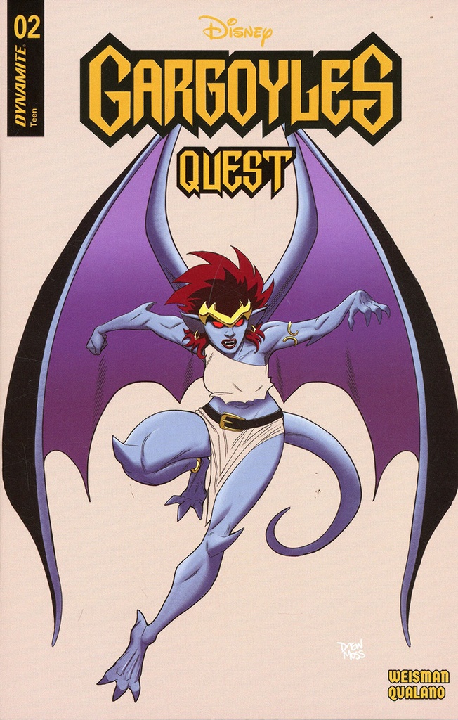 Gargoyles: Quest #2 (Cover C Drew Moss Color Bleed Variant)