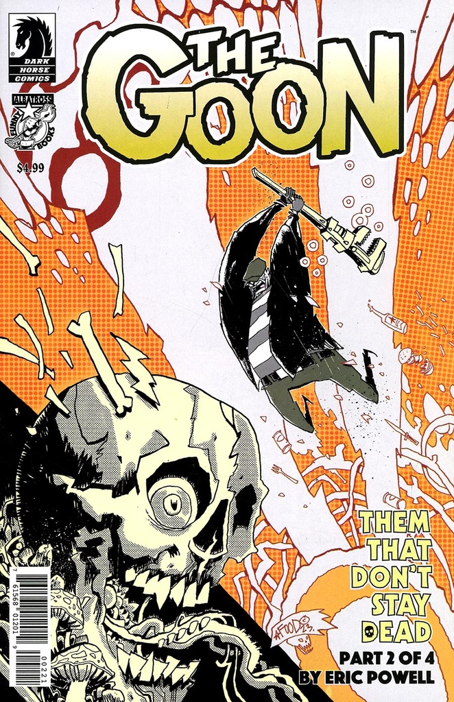 The Goon: Them That Don't Stay Dead #2 (Civer B Jim Mahfood)