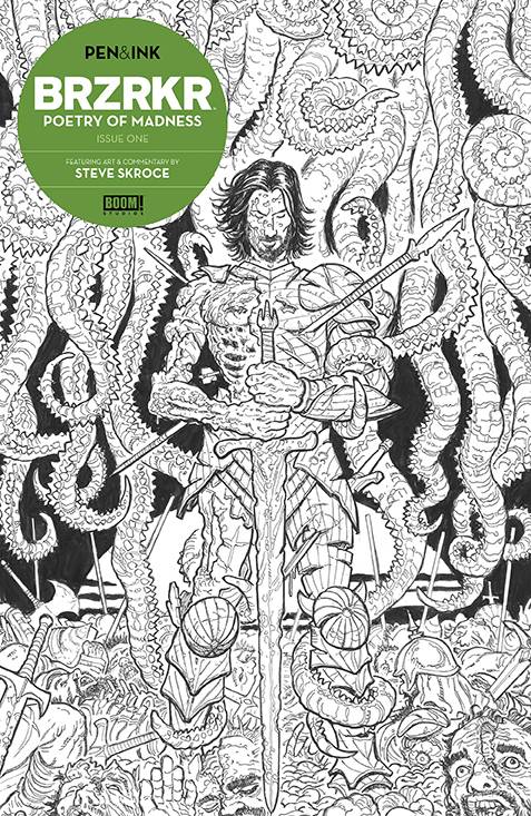 BRZRKR: Poetry of Madness - Pen & Ink #1 (Cover A Steve Skroce)