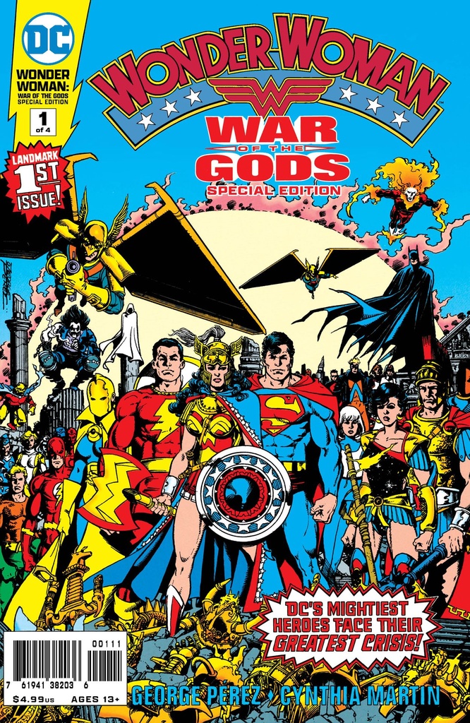 Wonder Woman: War of the Gods Special Edition #1 of 4