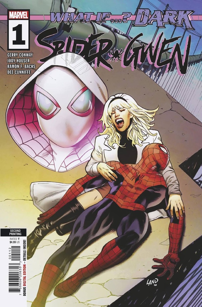 What If...? Dark: Spider-Gwen #1 (2nd Printing Greg Land Variant)