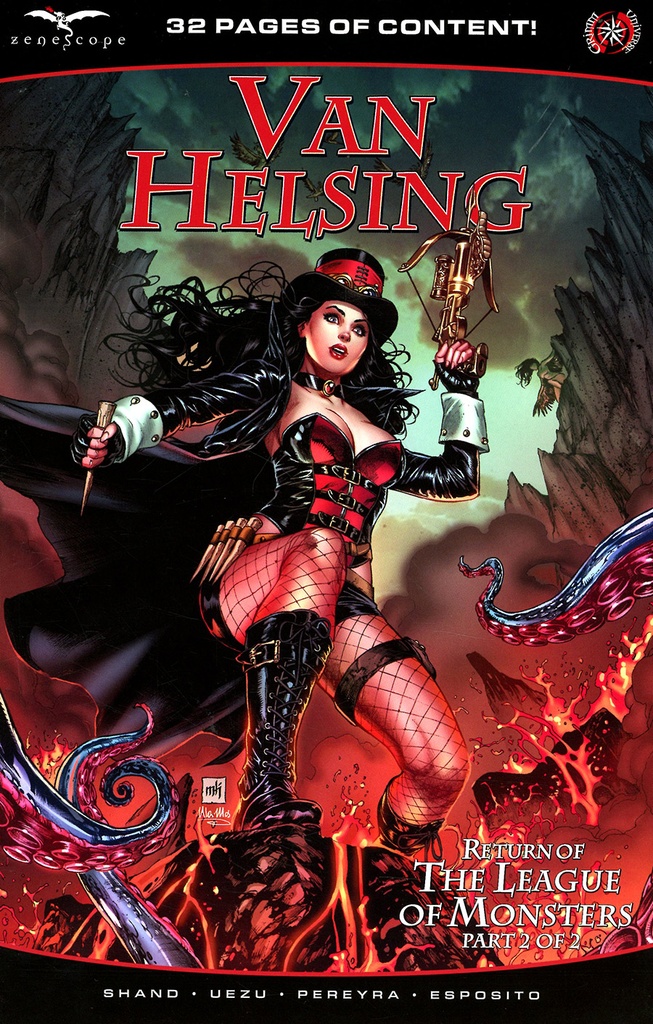 Van Helsing: Return of the League of Monsters #2 (Cover A Krome)