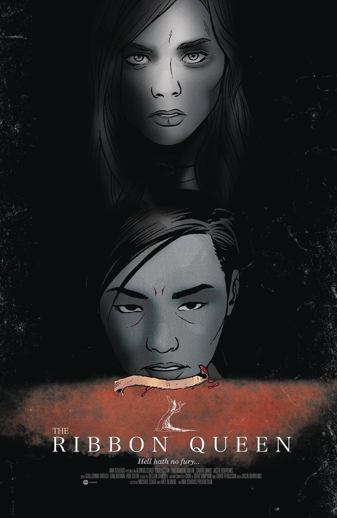 The Ribbon Queen #6 of 8 (Cover C Chris Ferguson & Jacen Burrows Horror Poster Homage Variant)
