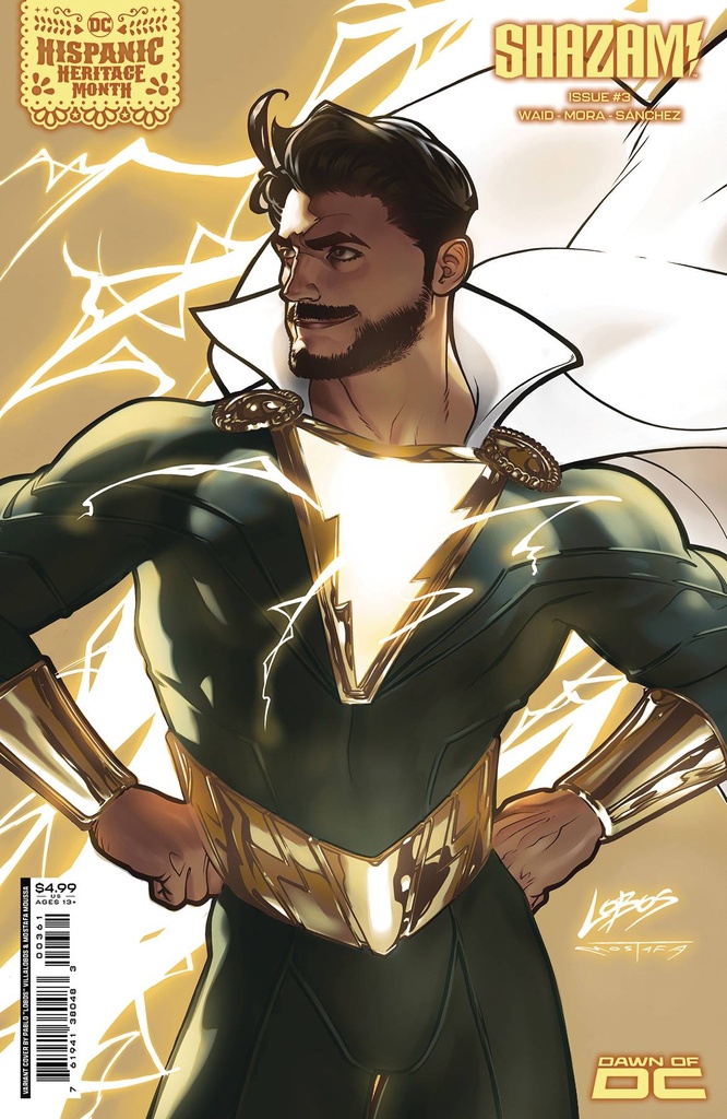 Shazam #3 (Cover D Hispanic Heritage Month Card Stock Variant)