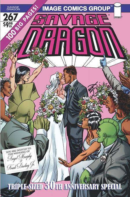 Savage Dragon #267 (Cover B Erik Larsen 70s Trade Dress Variant)