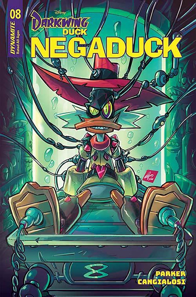 Negaduck #8 (Cover D Ciro Cangialosi)