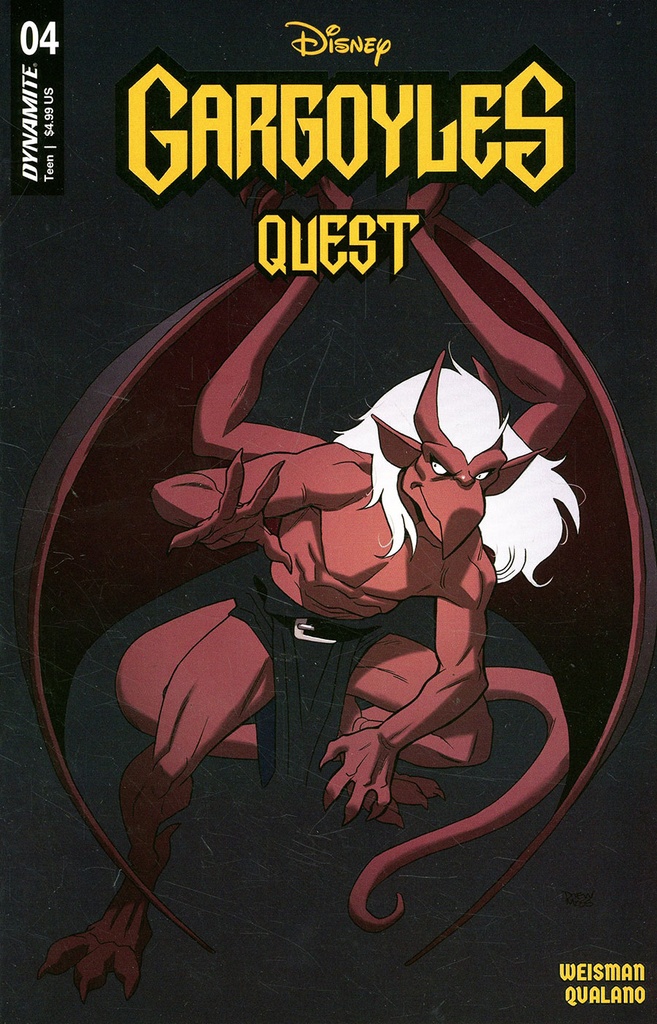 Gargoyles: Quest #4 (Cover C Drew Moss Color Bleed Variant)