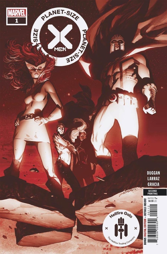 Planet-Size X-Men #1 (2nd Printing Hellfire Gala Variant)