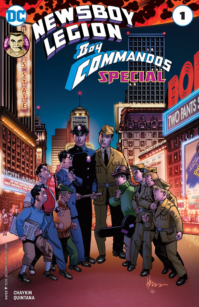 The Newsboy Legion and the Boy Commandos Special #1