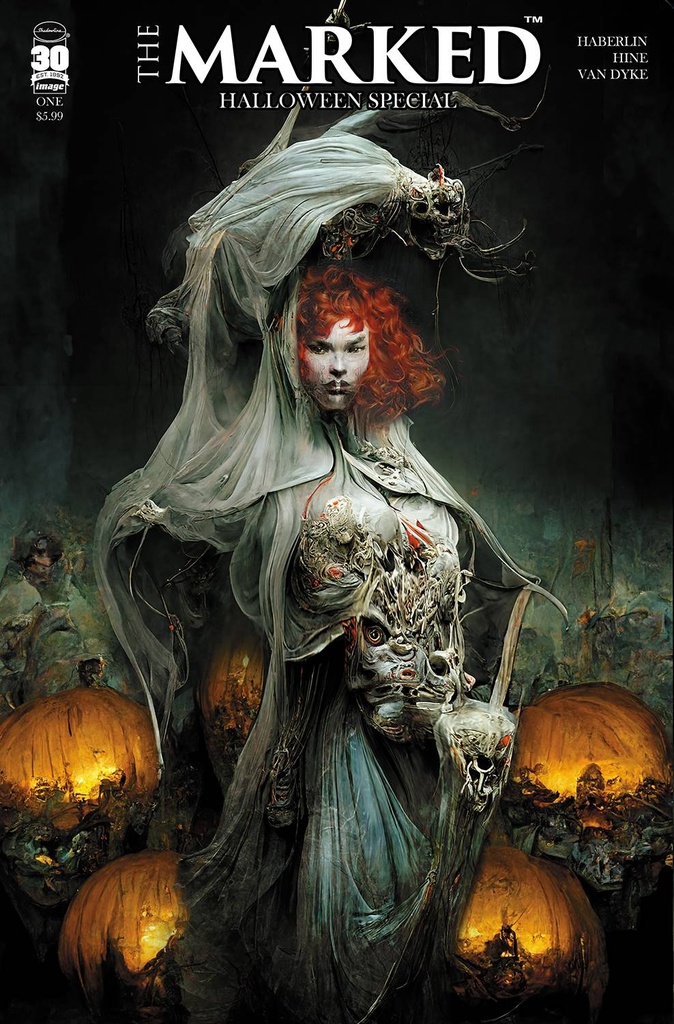 The Marked: Halloween Special #1 (Cover A Brian Haberlin & Geirrod Van Dyke)