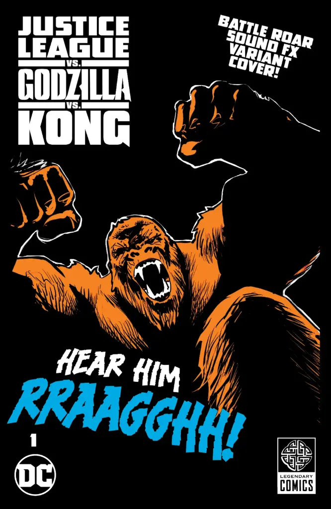 Justice League vs. Godzilla vs. Kong #1 of 7 (Cover G Christian Duce Kong Roar Sound FX Gatefold Variant)