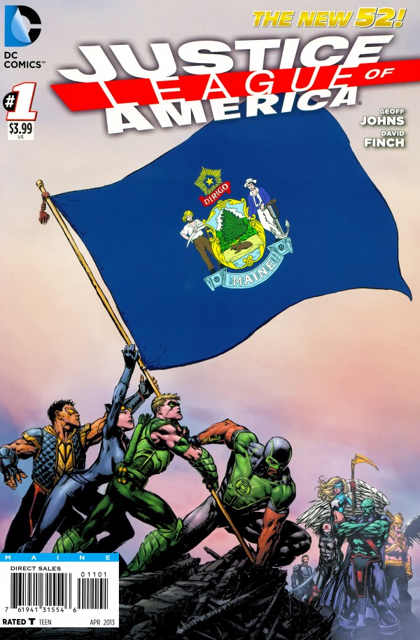 Justice League of America #1 (Maine Variant)