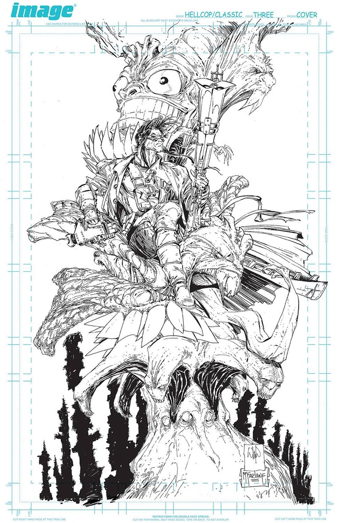 Hellcop #3 (Cover D Whilce Portacio & Todd McFarlane Virgin Variant)
