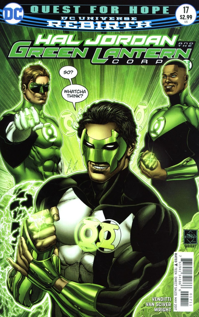 Hal Jordan and the Green Lantern Corps #17