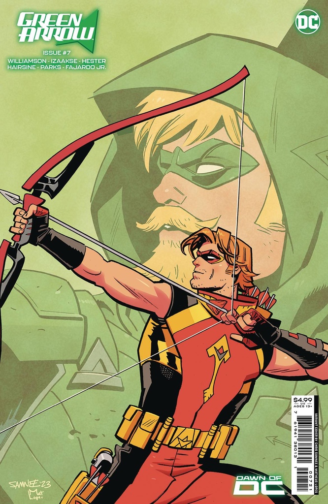 Green Arrow #7 (Cover B Chris Samnee Card Stock Variant)
