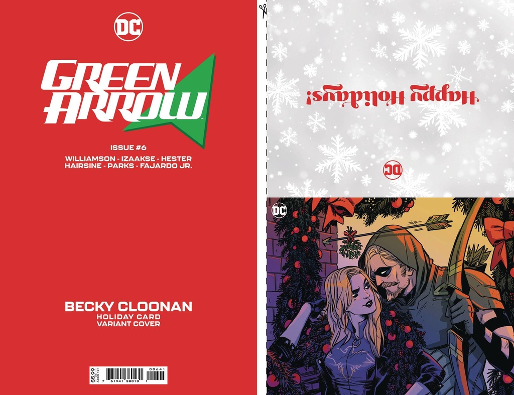 Green Arrow #6 (Cover C Becky Cloonan DC Holiday Card Special Edition)