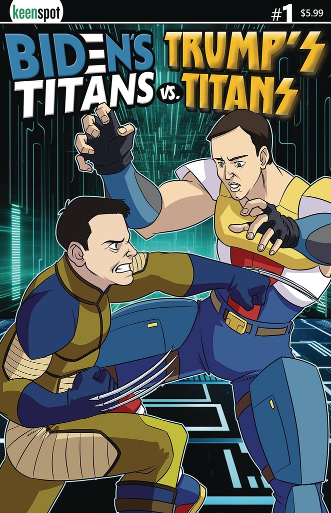 Biden's Titans vs. Trump's Titans #1 (Cover D Pete vs Jared)