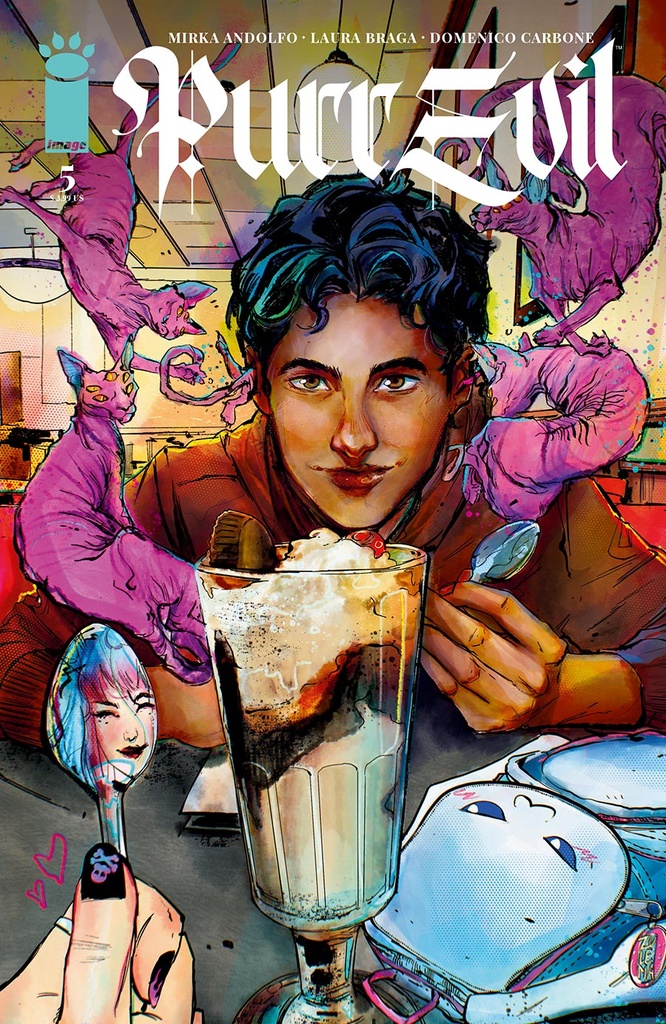 Purr Evil #5 of 6 (Cover D Zulema Lavina)