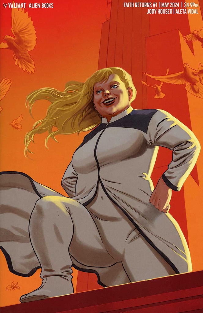 Faith Returns #1 of 2 (Cover C Luca Erbetta Virgin Variant)