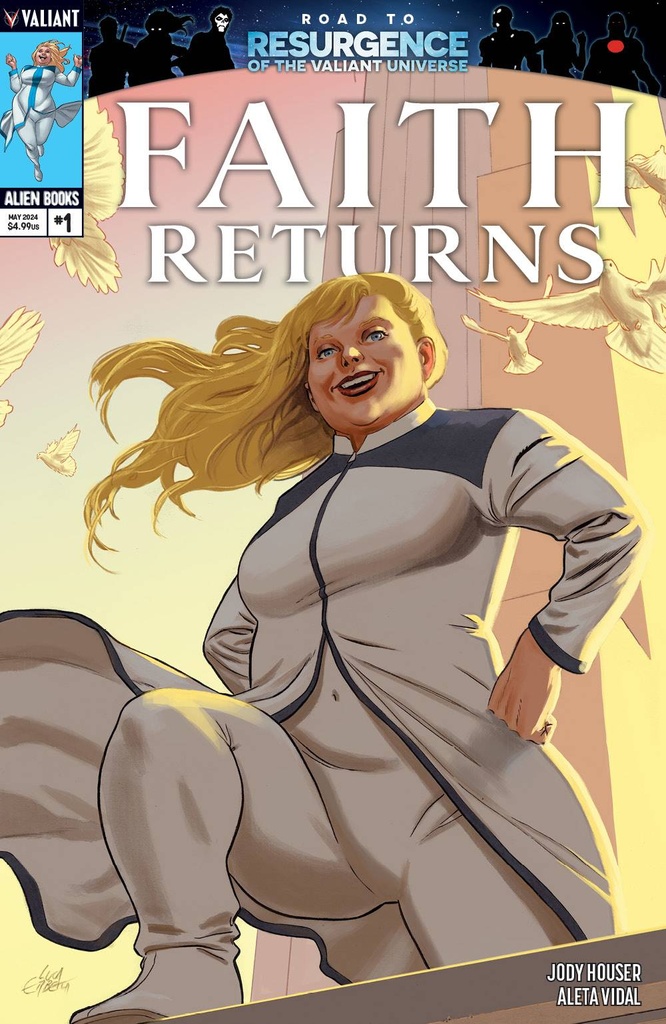Faith Returns #1 of 2 (Cover A Luca Erbetta)