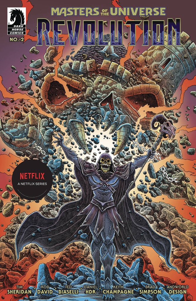 Masters of the Universe: Revolution #2 (Cover B James Stokoe)