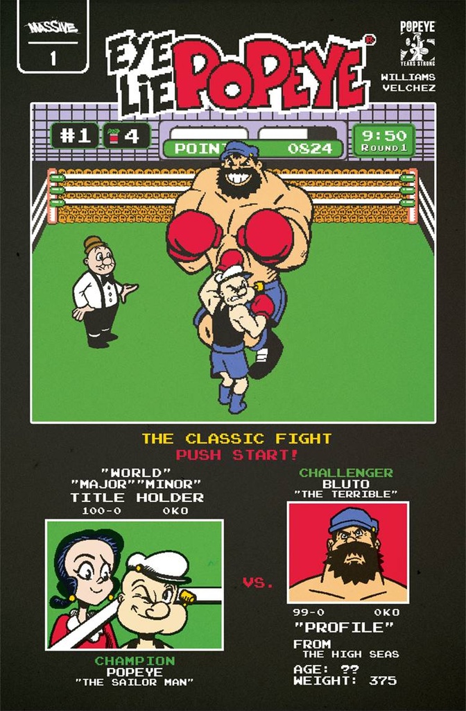 Eye Lie Popeye #1 (Cover D Trevor Richardson Homage Variant)