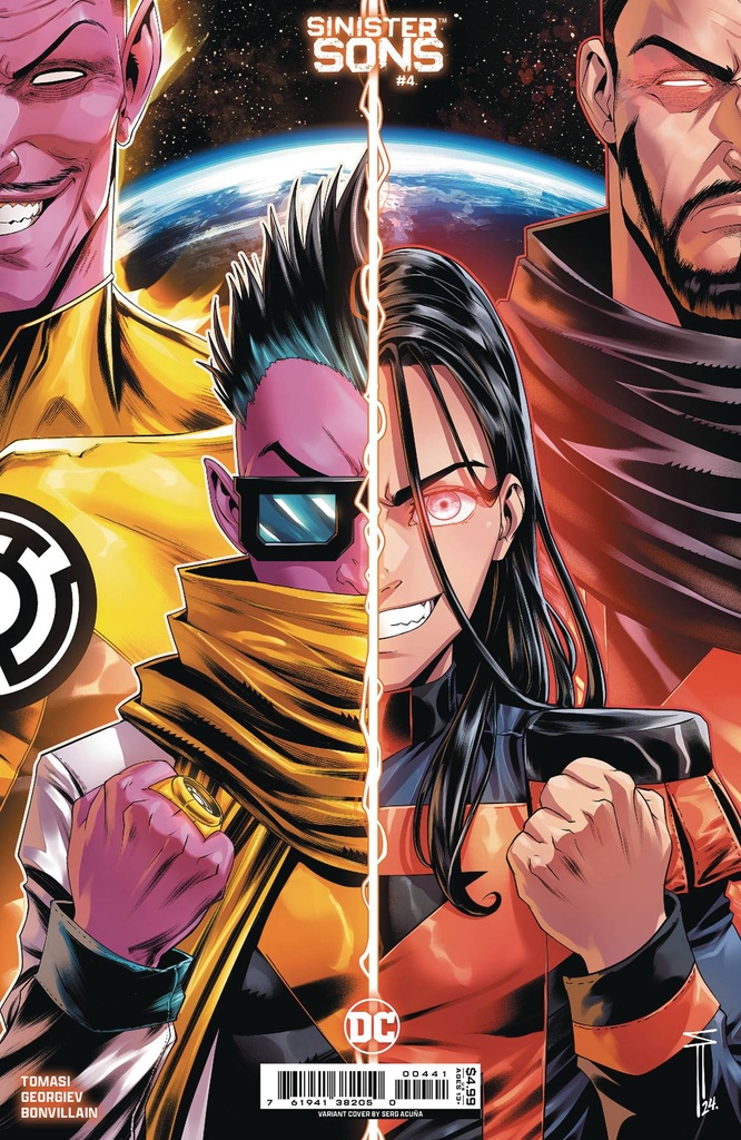 Sinister Sons #4 of 6 (Cover C Serg Acuna Card Stock Variant)
