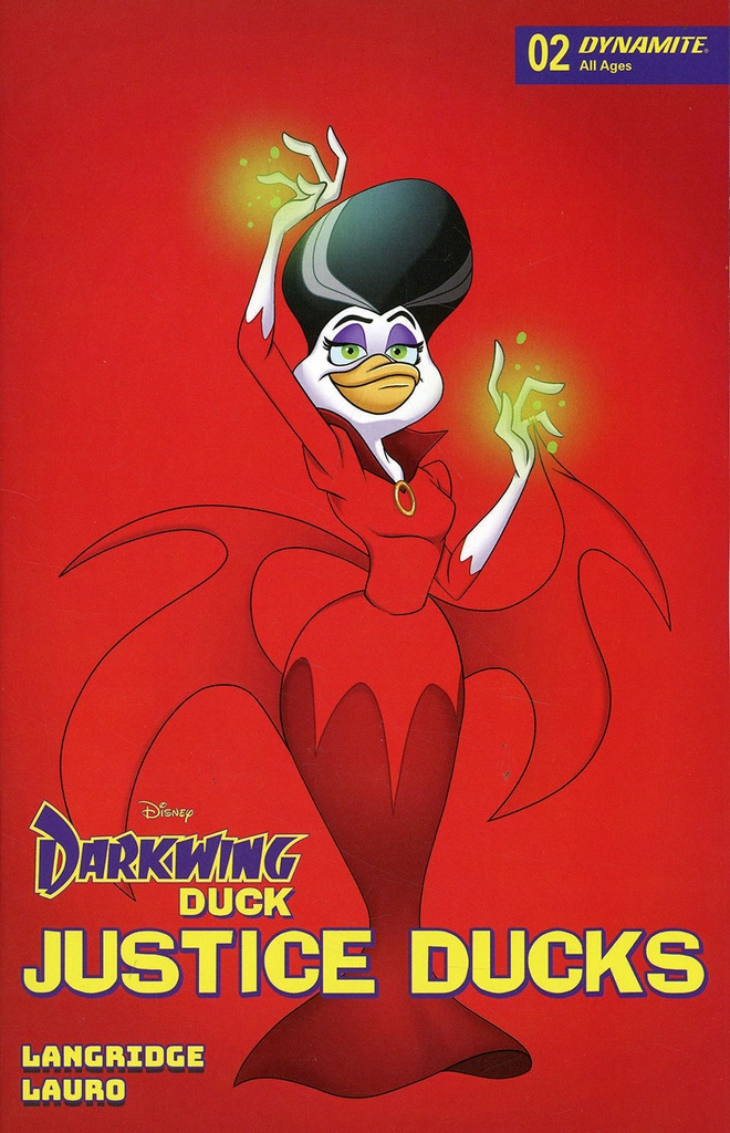 Justice Ducks #2 (Cover D Trish Forstner Color Bleed Variant)