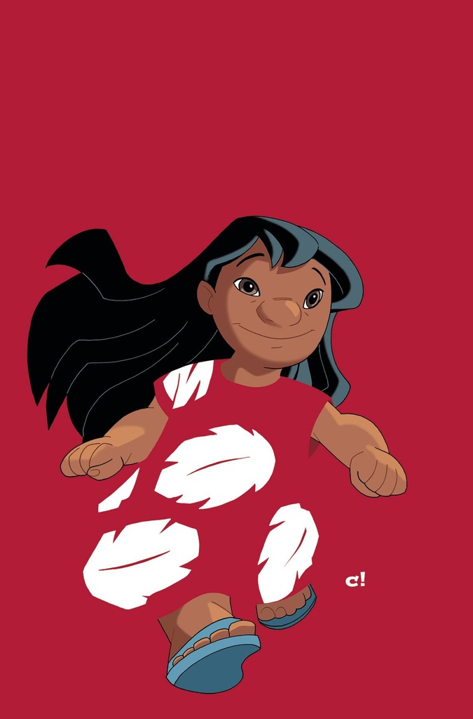 Lilo & Stitch #2 (1:7 Craig Rousseau Color Bleed Virgin Variant)