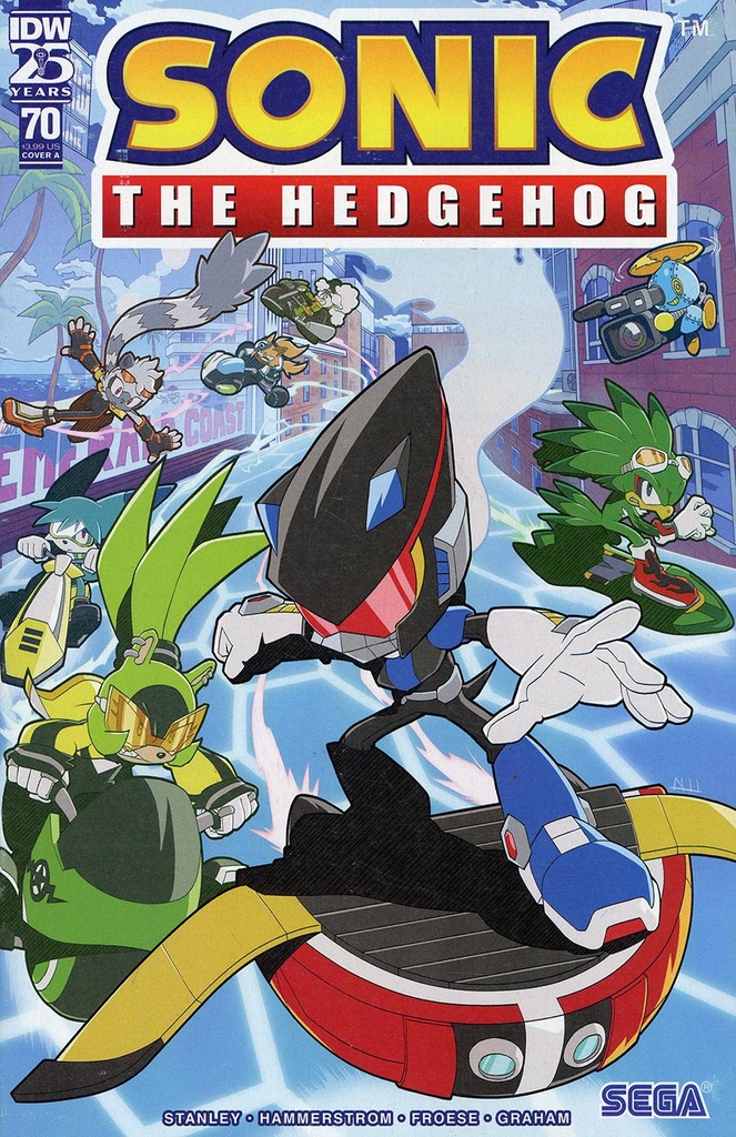 Sonic the Hedgehog #70 (Cover A Aaron Hammerstrom)