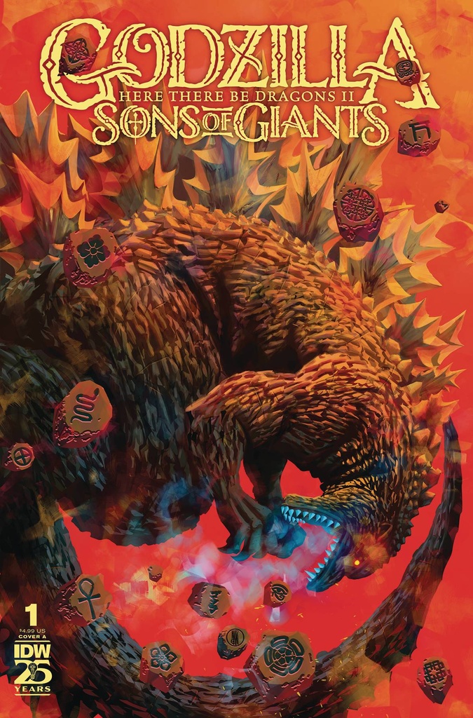 Godzilla: Here There Be Dragons II - Sons of Giants #1 (Cover A Inaki Miranda)