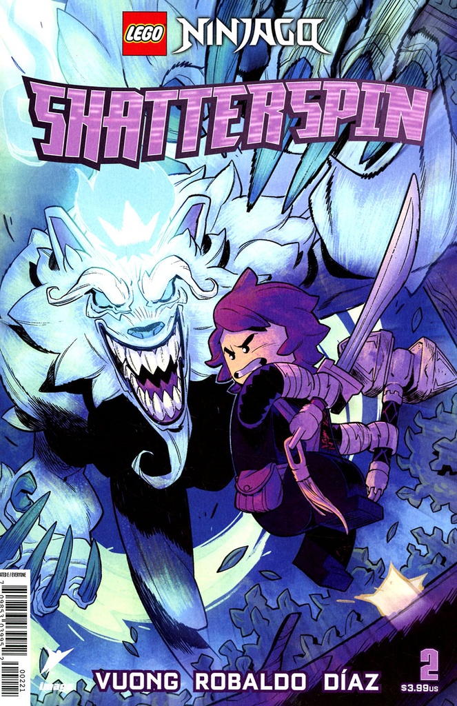 LEGO Ninjago: Shatterspin #2 of 5 (Cover B Riccardo Robaldo & KJ Diaz)