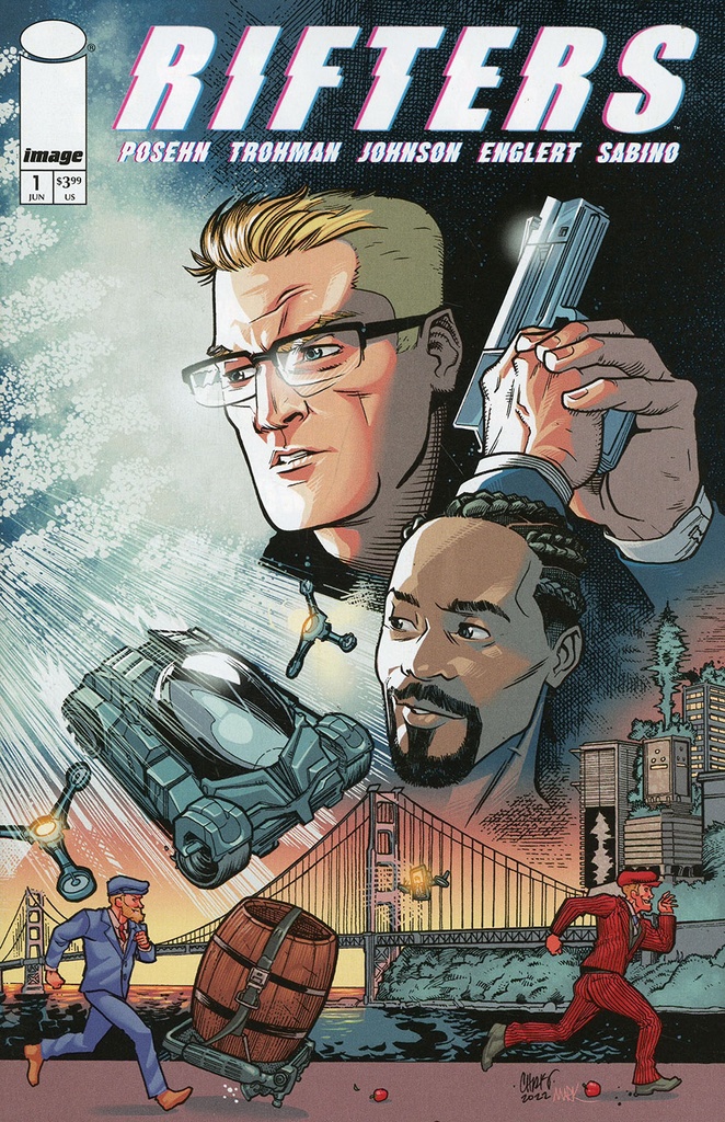 Rifters #1 (Cover A Chris Johnson)